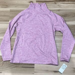 NEW Apana Mauve Fleece Lined Long Sleeve Top Women’s Medium